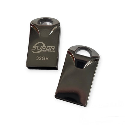 32GB Metal USB Flash Drive Mini Pocket Size