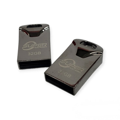 32GB Metal USB Flash Drive Mini Pocket Size