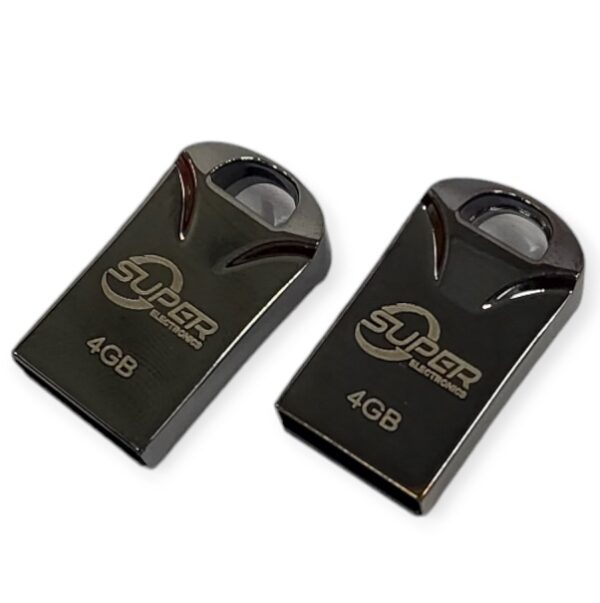 4GB Metal USB 2.0 Flash Drive Mini Pocket Size