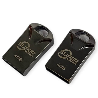 4GB Metal USB 2.0 Flash Drive Mini Pocket Size