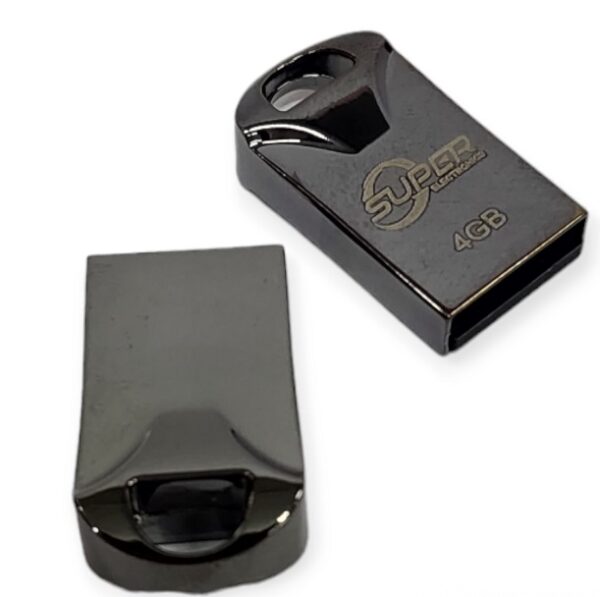 4GB Metal USB 2.0 Flash Drive Mini Pocket Size