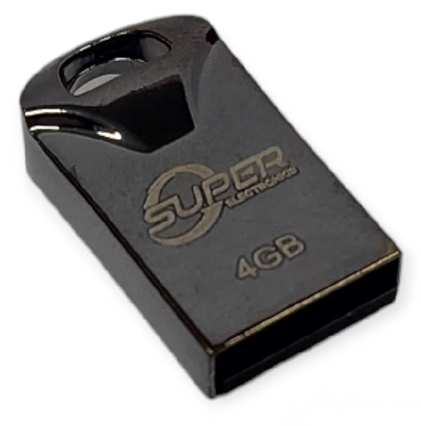 4GB Metal USB 2.0 Flash Drive Mini Pocket Size
