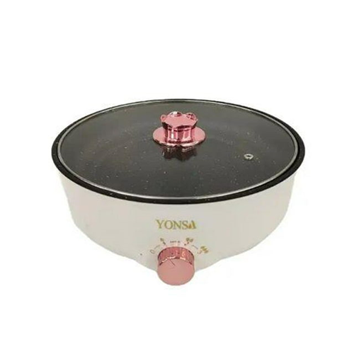 Multifunctional Tempered Glass lid premium Electric frying pan kitchen skillet cooking pots and pans Steak Pan