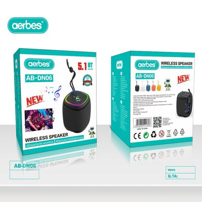 Aerbes AB-DN06 Wireless Bluetooth 5.1 RGB Speaker