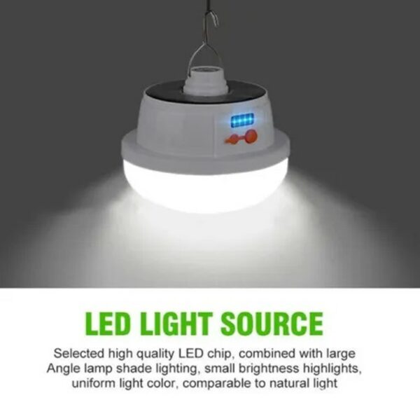 Aerbes AB-TA228 Rechargeable Outdoor Waterproof Solar Emergency Camping Light 24LED