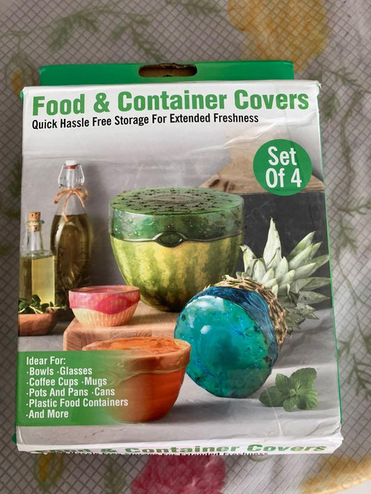 FOOD CONTAINER AND COVERS