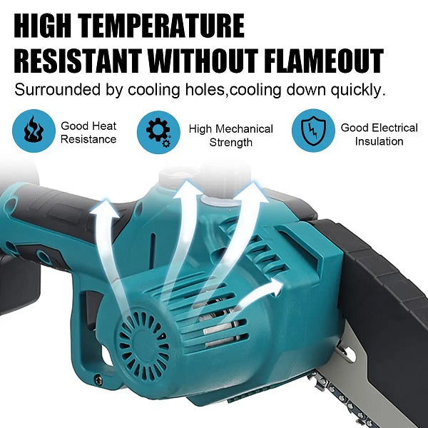 Jiageng JG20375071 Electric Rechargeable Chainsaw With Two 25V Lithium Battery 7500 Mah