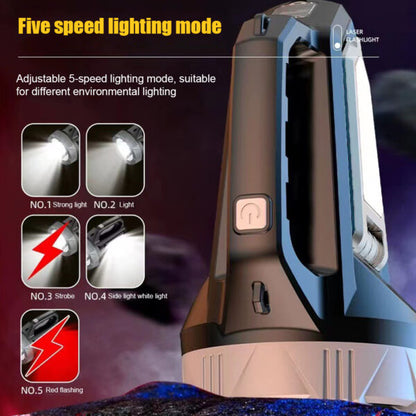 FA-2368 Portable Solar Powered Lamp With Hanging Hook, Double As A Power Bank