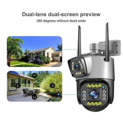 SC02 Dual Lens 4G Surveillance Camera V380 Pro App
