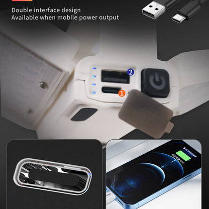 FA-6609 Rechargeable Solar Powered Foldable Camping Light With Hook 32LED 5W