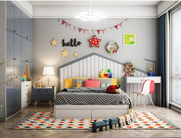 FA-004 E27 LED Snowflake Shape Foldable Pattern Changing Light 80W 6500K