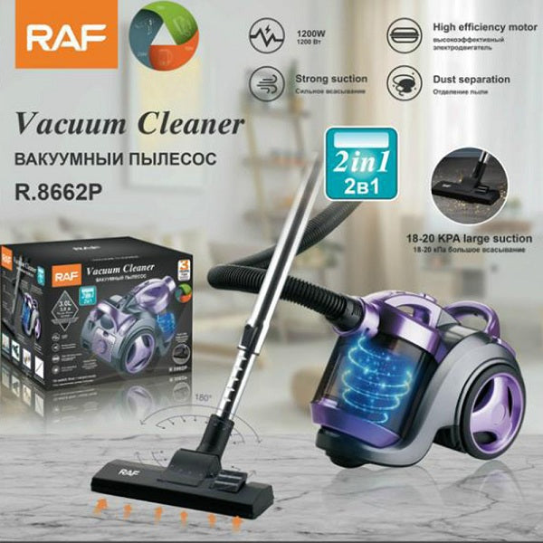 RAF R.8662R Cordless Vacuum Cleaner 1200W