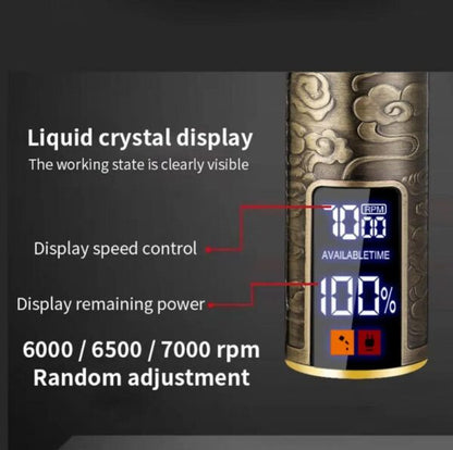 Aorlis AO-50016 Professional LCD Display USB Charging Hair Trimmer 1200Mah