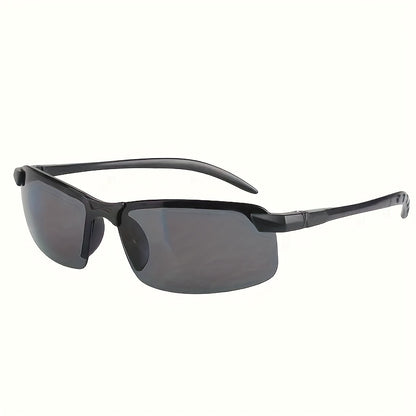 2 Pcs Polarized Driving Fashion Glasses Fashion Photography Props Men's Decorative Glasses