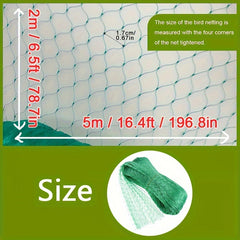 1 Pack, Garden Bird Netting to Protect Vegetable Plants and Fruit Trees, Plastic Pergola Netting for Birds, Deer, Squirrels and Other Animals