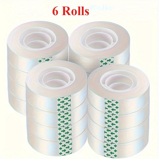 6 rolls of Scotch tape,