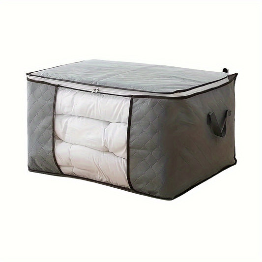 1pc Extra Large Clear Window Storage Bag with Durable Handle - Great for RV and Home Organization, Waterproof Clothes and Bedding Storage Bags