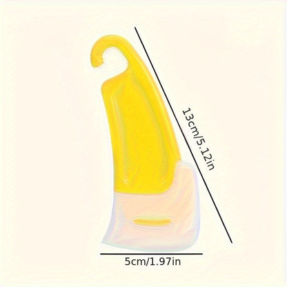 1pcKitchen Silicone Scraper - Durable high temperature resistant scraper for oil-free cleaning, suitable for non-stick pans, boat/household utensil for scraping pots and dishes.