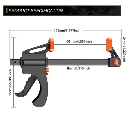1pcs F-Bar Clamp,