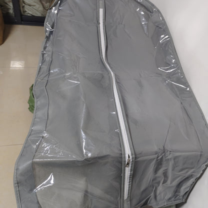 1pc Large Capacity Clothes Cover, Dust-proof Clothes Jacket Cover, Non-woven Hanging Storage Bag for Dresses, Suits, Clothing