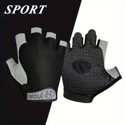 Breathable Non-slip Fitness Gloves - Suitable for Cycling and Outdoor Sports,