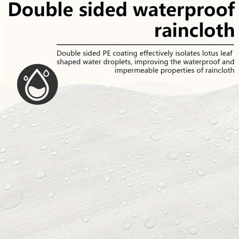 Heavy Duty White Waterproof Tarp with Metal Grommets - Double-Sided, Multi-Purpose Outdoor Covering for Camping, Patios, Furniture, Boats and RVs - Reinforced Edges, Frost-Proof, Tear-Resistant