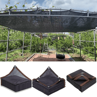 UV Resistant Black High Density Polyethylene Shade Netting - Ideal for Outdoor Gazebos, Pergolas and Greenhouses
