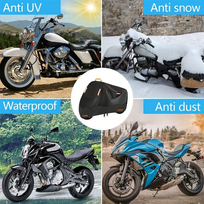 Premium Waterproof and UV Resistant Motorcycle Cover - Durable outdoor protection for motorcycles and bicycles, dustproof and easy to care for