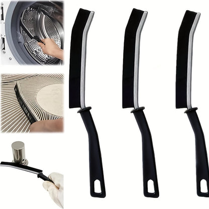 1 Piece Long Handle Groove Cleaning Brush - Stiff Bristle, Multi-Purpose Crevice Tool for Windows and Doors, Dust Removal, No Dead End, Scrubbing - Essential Cleaning Supplies