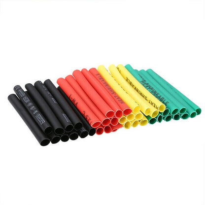 UMLIFE 164pcs Shrink Heat Shrink Tubing 2:1 Polyolefin Tubing Sleeve Wrap Kit Multicolor