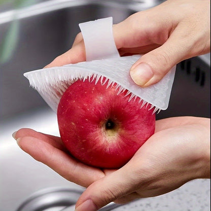 1pc Multi-purpose Kitchen Brush - Durable, bendable brush for deep cleaning of fruits and vegetables, ideal for home chefs