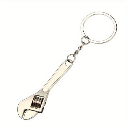 Innovative Stainless Steel Mini Wrench Keychain - Adjustable, Portable Tool for Car, Bike and Motorcycle Repair - Perfect Gift for Men