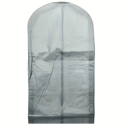 1pc Large Capacity Clothes Cover, Dust-proof Clothes Jacket Cover, Non-woven Hanging Storage Bag for Dresses, Suits, Clothing