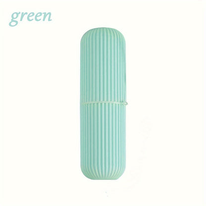 1pc Compact Travel Toothbrush Toothpaste Kit with Mouthwash Cup