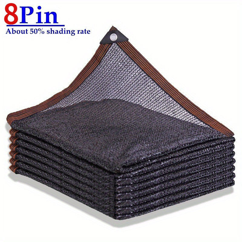 UV Resistant Black High Density Polyethylene Shade Netting - Ideal for Outdoor Gazebos, Pergolas and Greenhouses