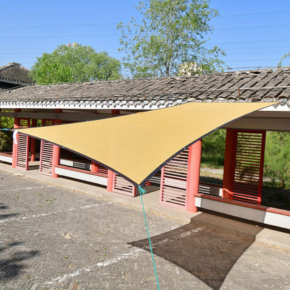 2m*2m single pack anti-ultraviolet sunshade net, suitable for balcony, courtyard, swimming pool, pavilion roof, outdoor terrace tent roof, sunshade cloth with grommets, suitable for agricultural greenhouse