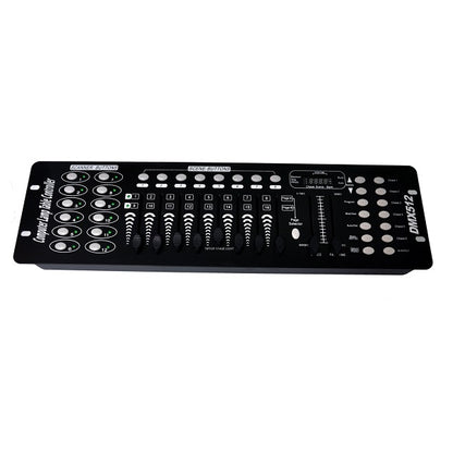 JG20375510 DMX512 Controller 192 Channels DMX Light Effects Console For DJs, Disco