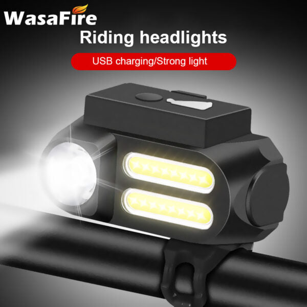FA-906 USB Rechargeable Waterproof Bicycle Front Light