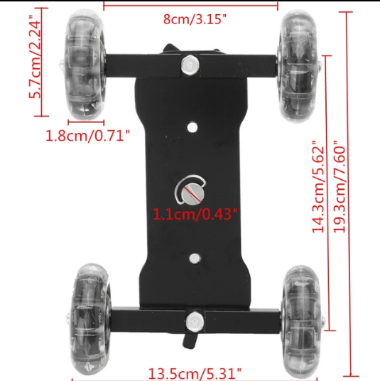 SE069 Rail Car for Camera