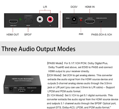 XF0098 HDMI Audio Return Channel Adapter