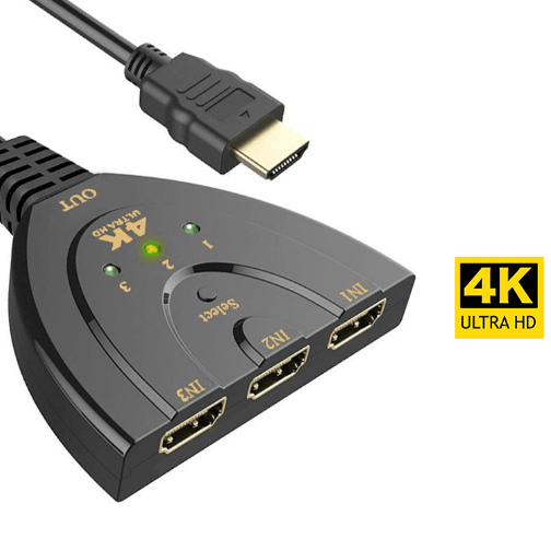 SE-LH3*1-4K HDMI Switch 3 in 1 Adapter Cable