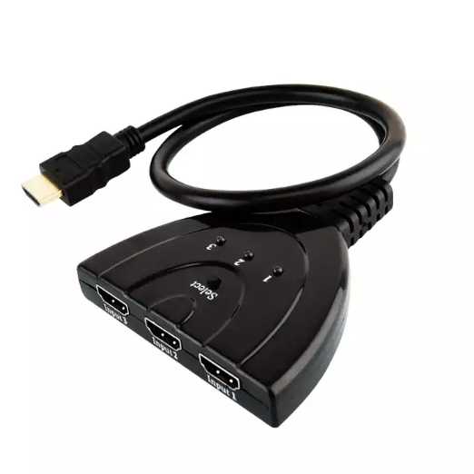 SE-LH3*1-4K HDMI Switch 3 in 1 Adapter Cable