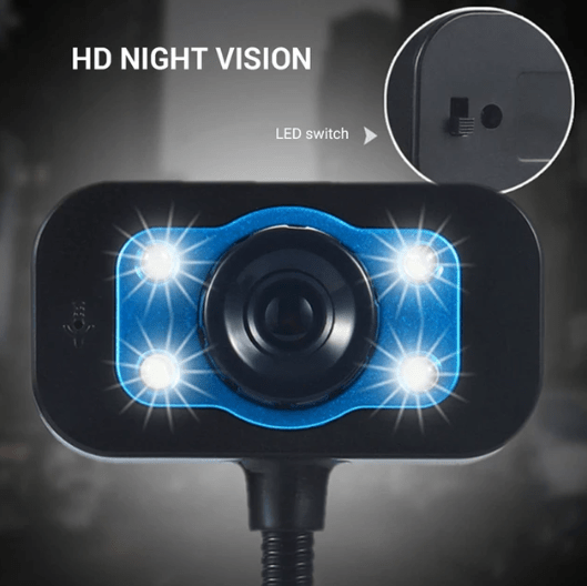 XF0114 Web Camera with Microphone 4 LED