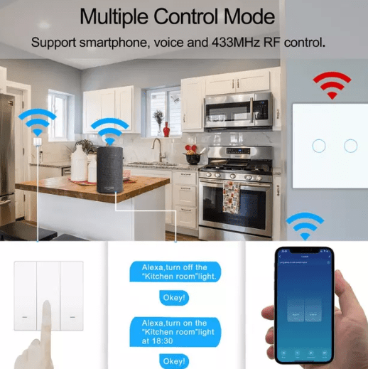 W-603 Touch Switch XF0156 Smart Life App