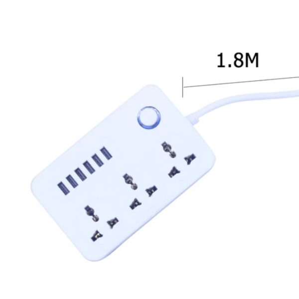 CX-T05-W Multi-Port Fast Digital Charging Plug