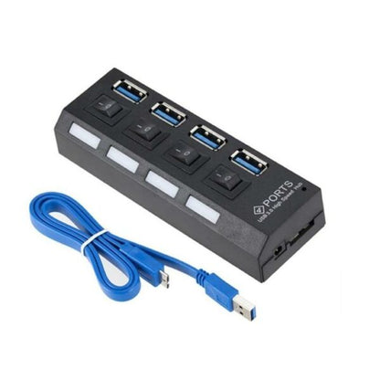 Aerbes AB-C226 USB 3.0 High Performance 4-Port USB Hub