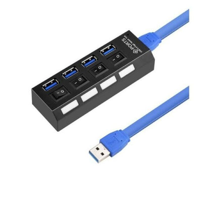 Aerbes AB-C226 USB 3.0 High Performance 4-Port USB Hub