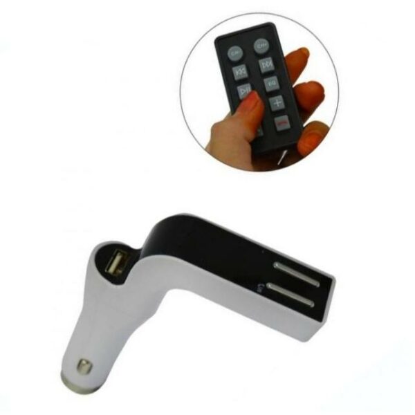 590 Bluetooth MP3 FM Transmitter Hands-free Car Kit Charger with Remote