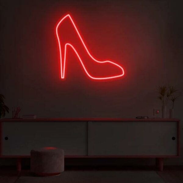 FA-A41 LED High Heel Neon Sign Lamp USB And Battery Operated