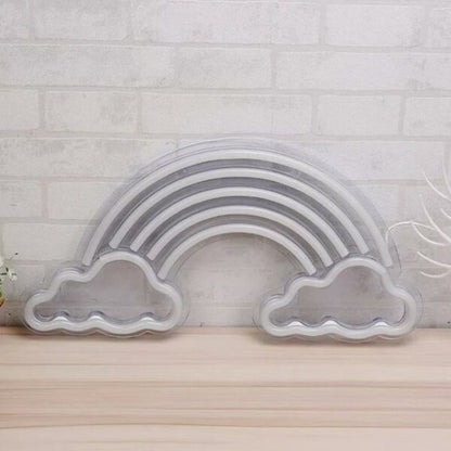 C-10 LED Rainbow Cloud Neon Sign